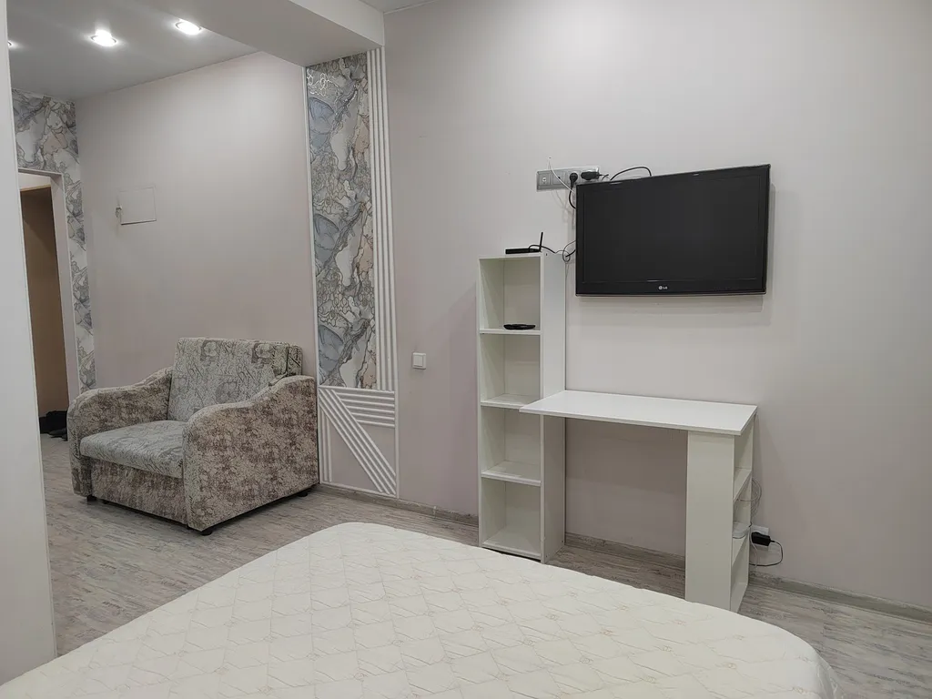 Студия с видом на закат