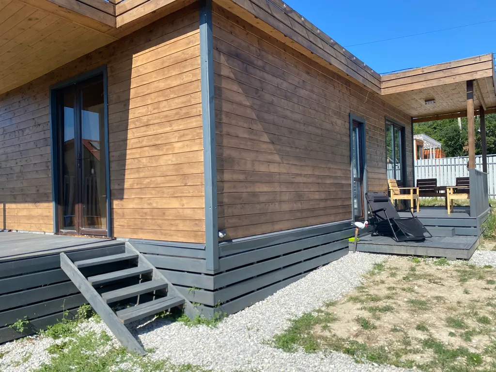 Коттедж Дом с баней на частной территории — Южная Озереевка