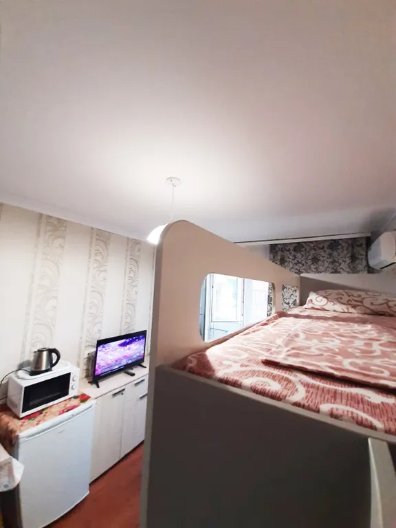 Студия у пляжа с видом на море