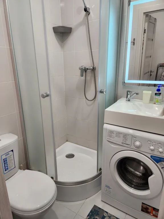 Студия с новым ремонтом