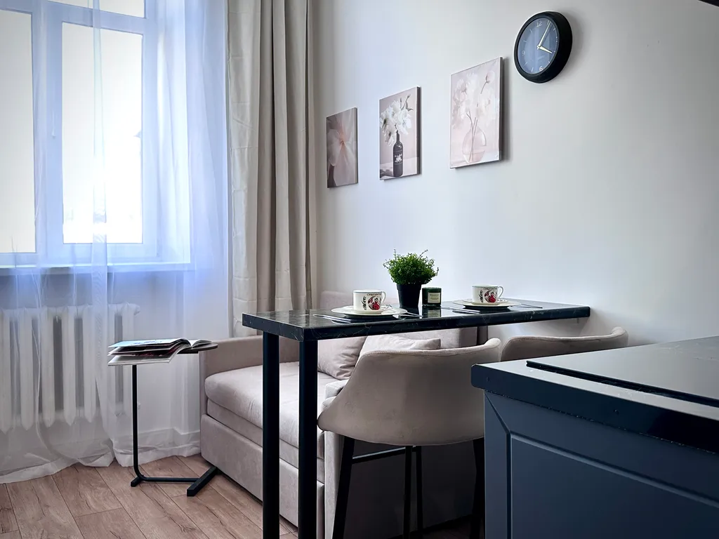 Уютная студия с евроремонтом