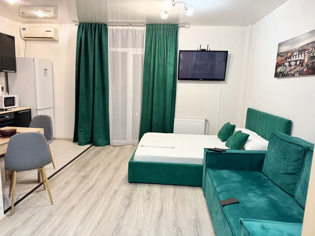 Квартира Квартира Студия малахит — Волгоград