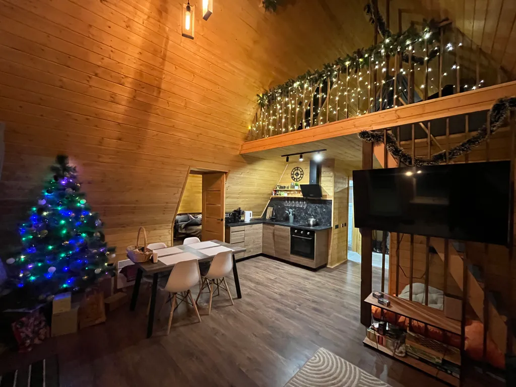 Коттедж Коттедж A-Frame в лесу — Степыгино