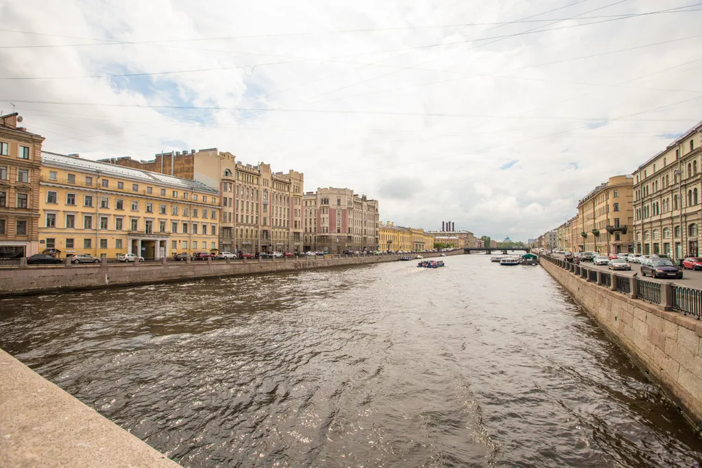 Квартира Квартира у Набережной Фонтанки на Бородинской улице — Санкт-Петербург