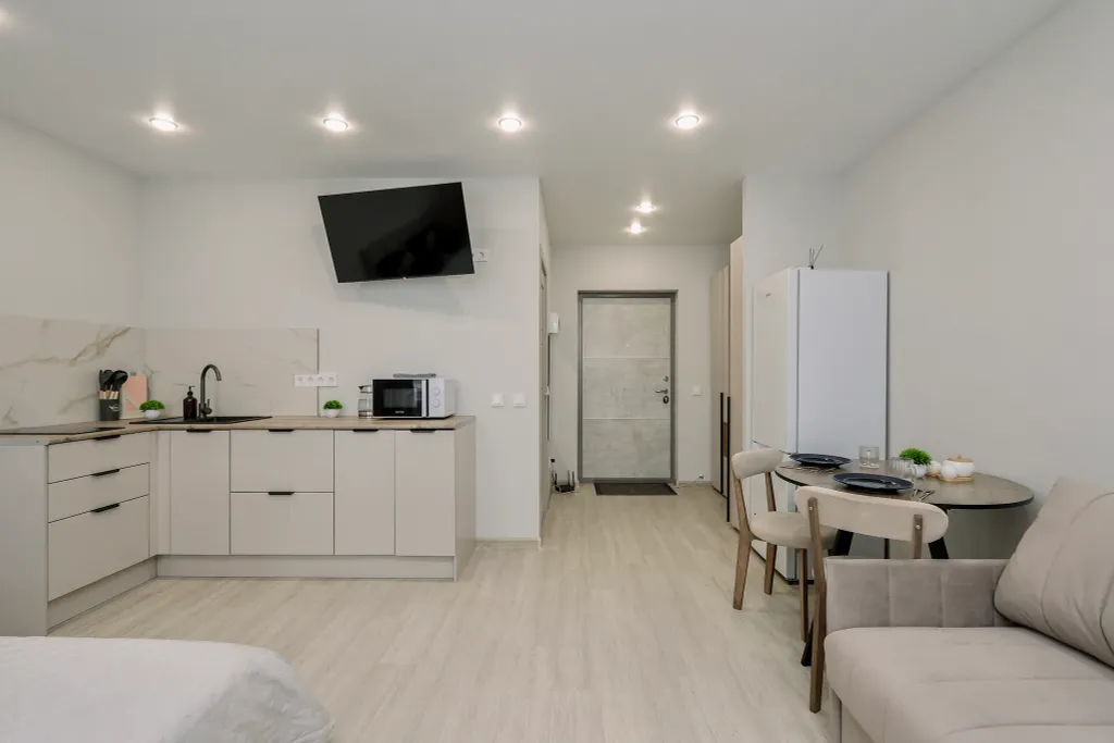 Шикарная студия с новым ремонтом для 4 гостей в Покровском районе