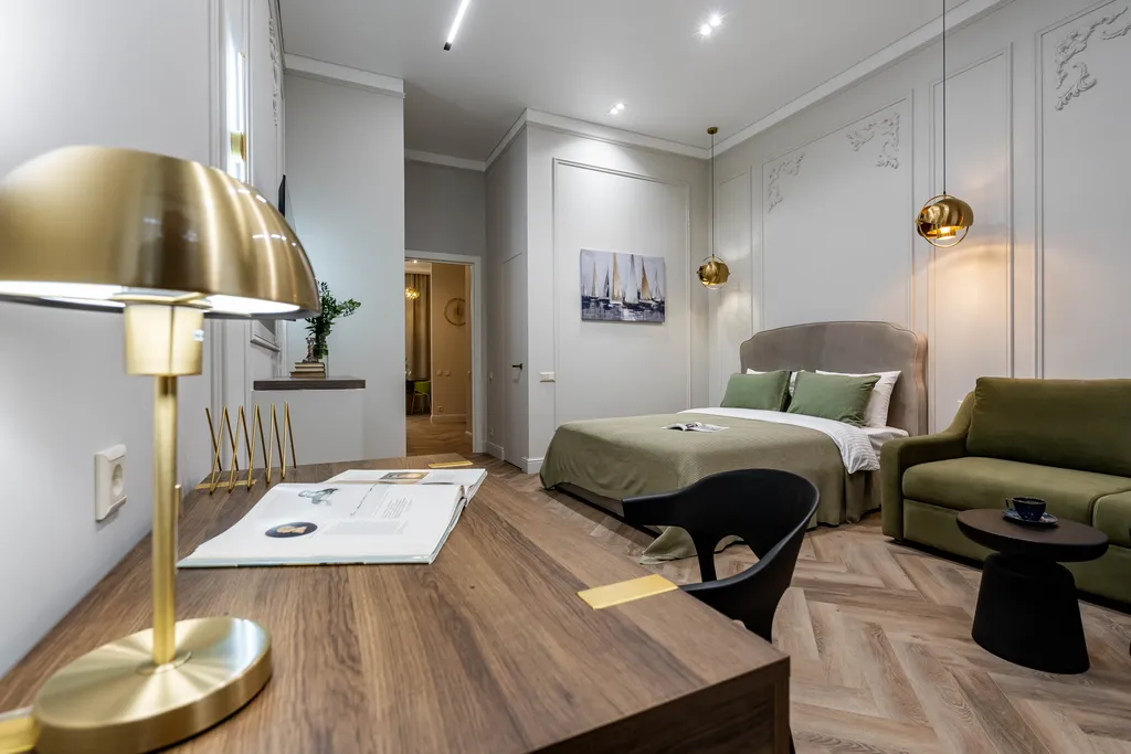 Квартира Квартира Апартамент Классика в Золотом треугольнике — Санкт-Петербург