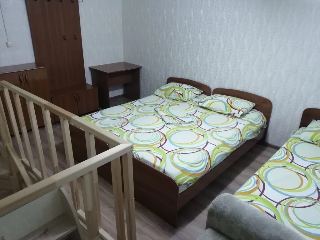 4х местный двухуровневый номер с удобствами и парковкой в подарок