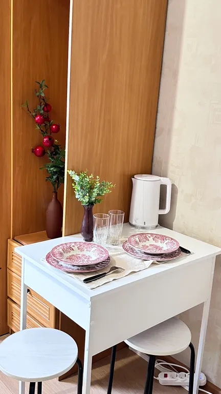 Уютная теплая студия рядом с лесным массивом