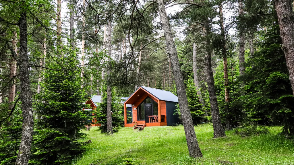 Коттедж Четырёхместный дом с видом на горы — Архыз