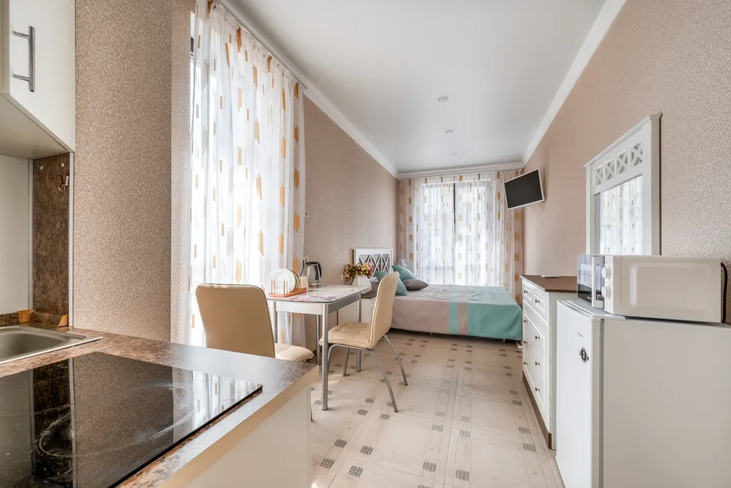 Квартира Стандарт студия с видом на море и реку — Лазаревское