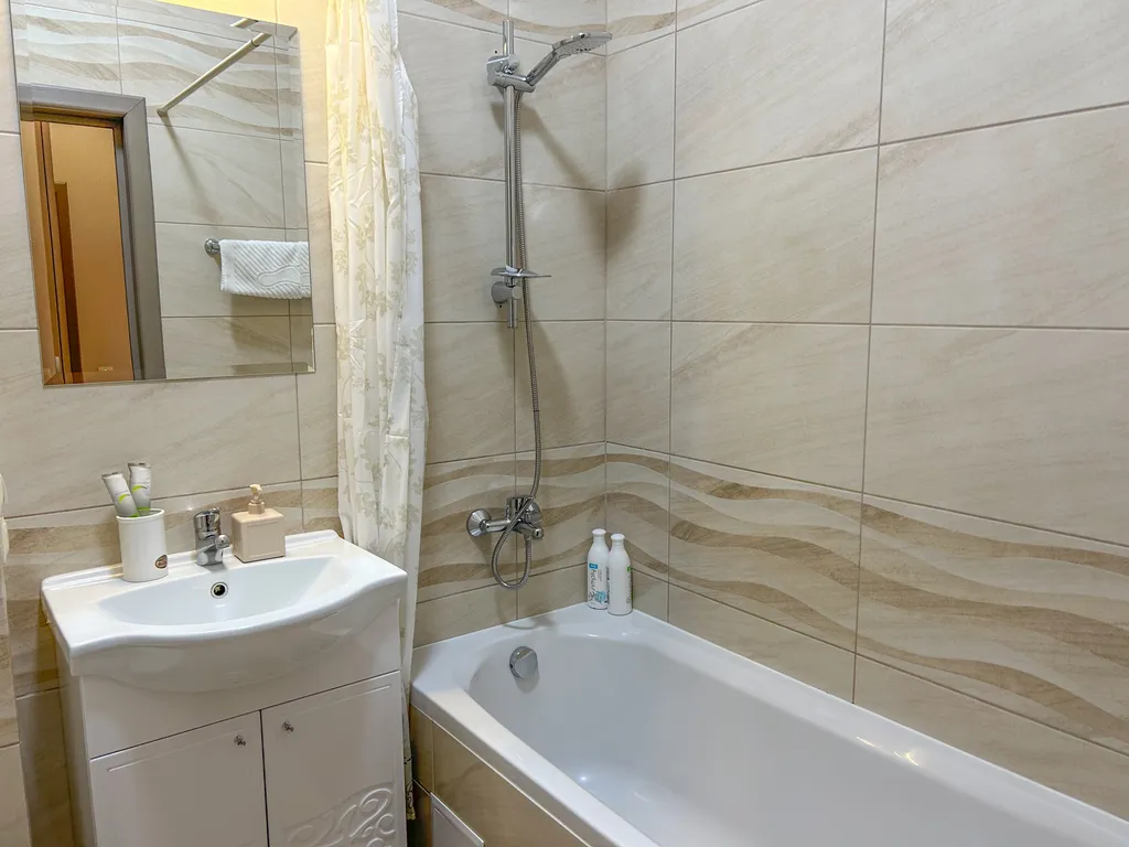 Квартира Квартира Сан Сити 26 с одной спальней с видом на море, на 4 этаже — Светлогорск