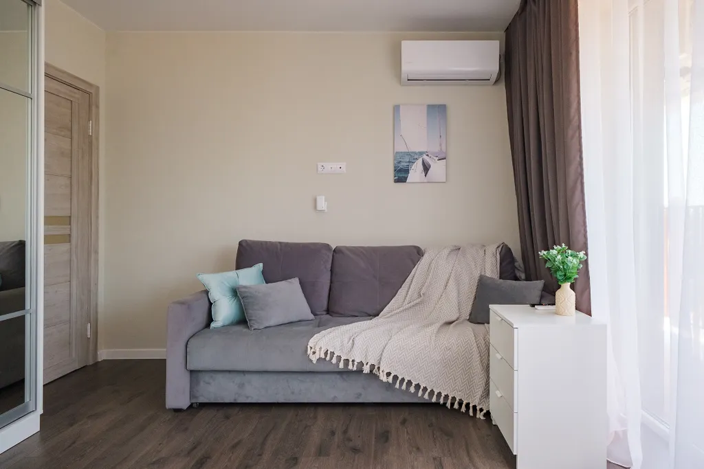 Просторная квартира на берегу моря