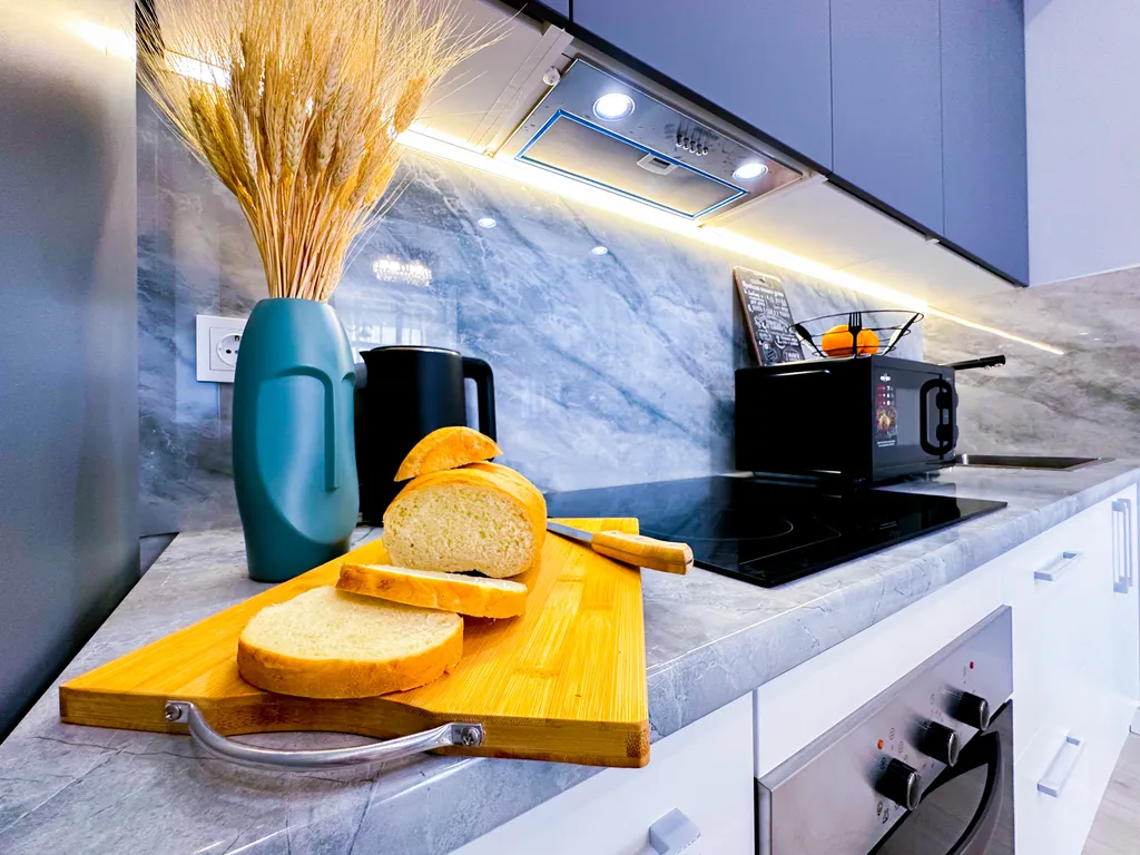 Уютный апартамент с видом с 22 этажа на город