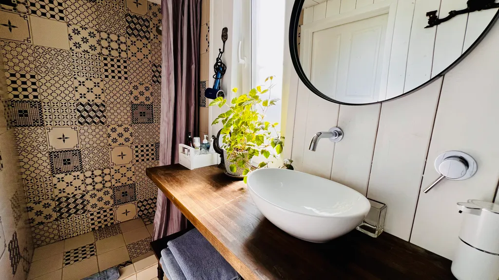 Дом A-Frame с баней