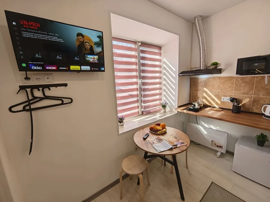 Уютная студия с кроватью-трансформером