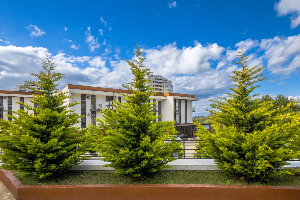 Студия МореСолнцеАпарт в ЖК Касабланка с прямым видом на море