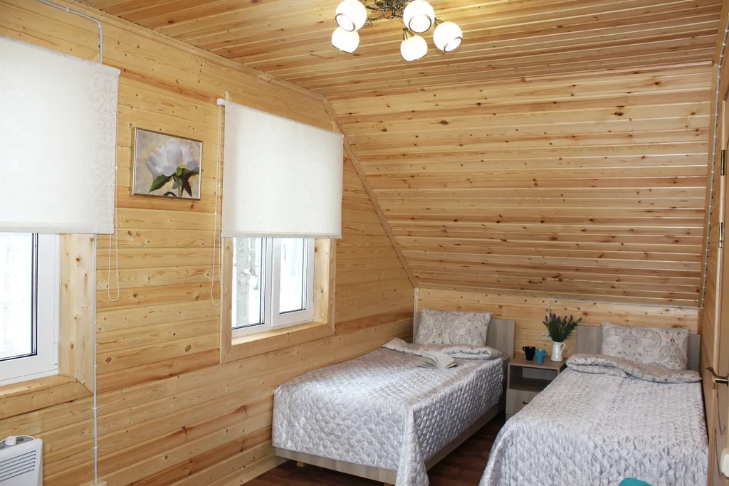 Коттедж 8ми местный коттедж на берегу озера Вуокса — Марьино