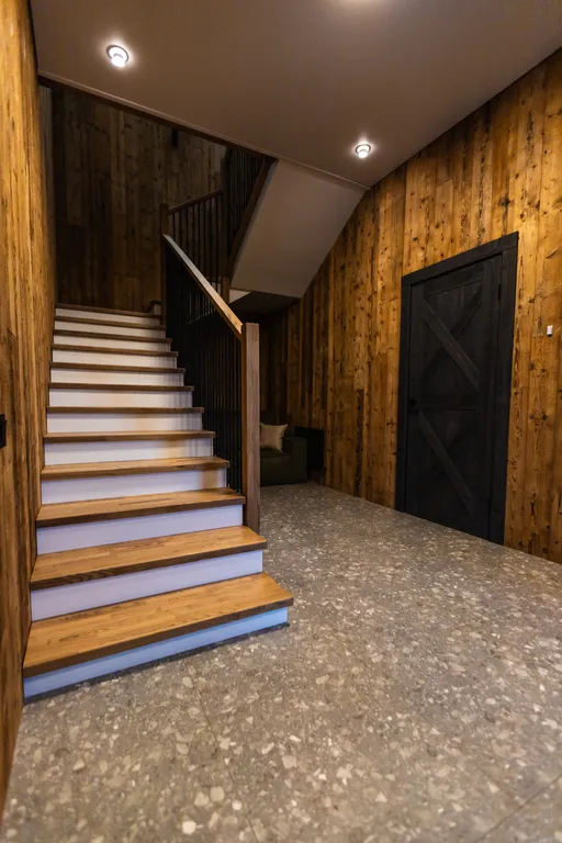 Просторный светлый дом с баней и фурако