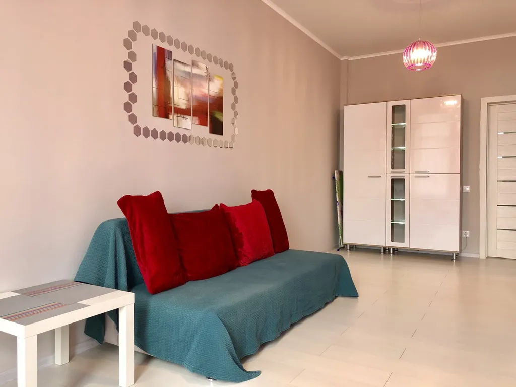 Квартира Квартира Дизайнерская прелестная евродвушка на берегу моря — Геленджик