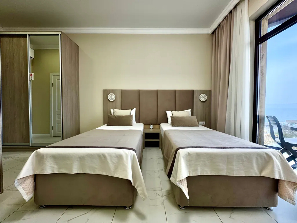 Квартира Квартира Премиум с видом на море и балконом — Лазаревское