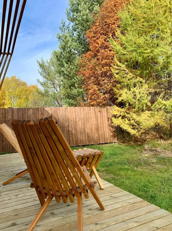 Семейный уютный домик с сауной и купелью