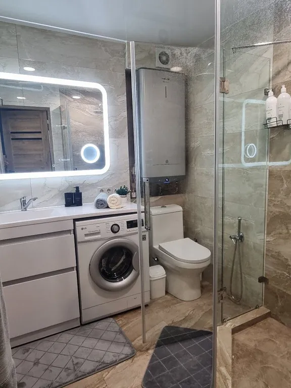 Квартира Трехкомнатная квартира с бассейном и потрясающим видом на море — Сириус