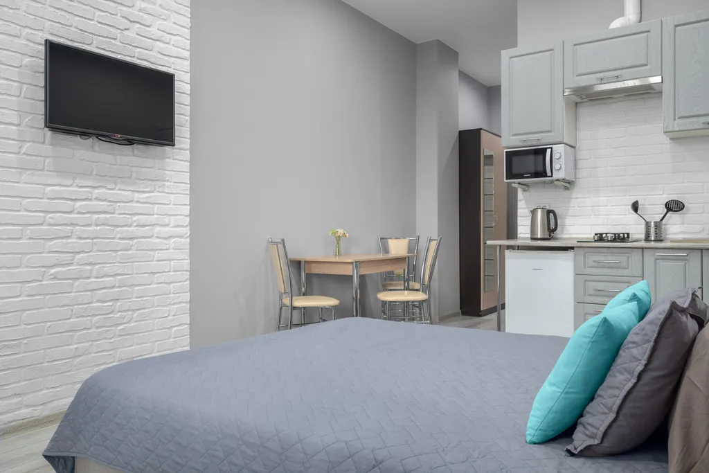 Квартира Квартира Студия с террасой в ЖК Черноморский-2 — Геленджик