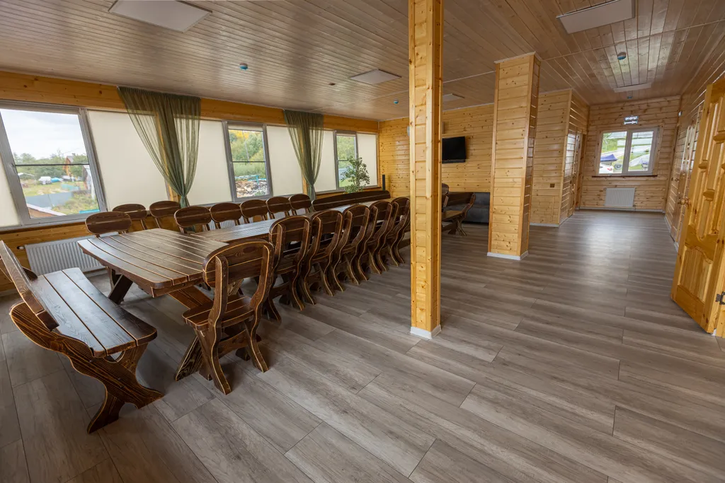 Коттедж на берегу реки Волга