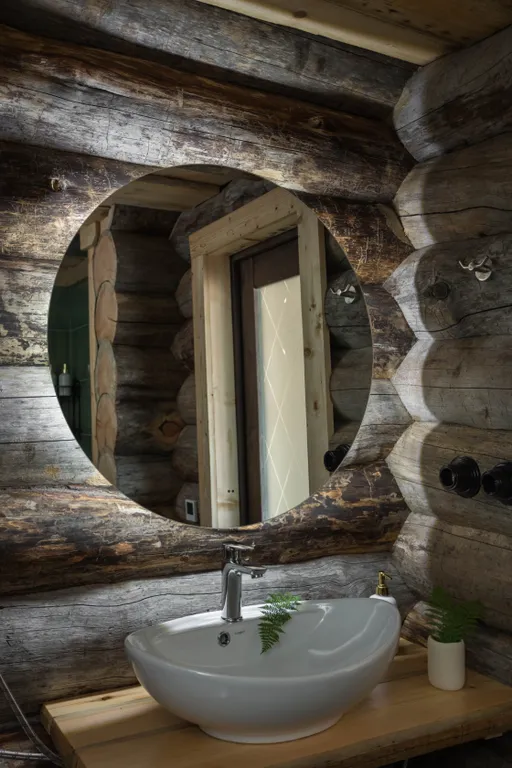 Коттедж из сосны Кело с видом на озеро