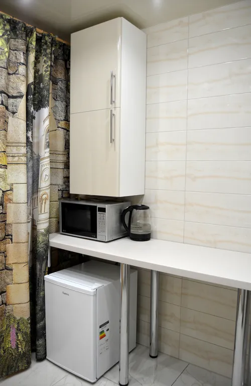 Бежевая студия рядом с аквапарком