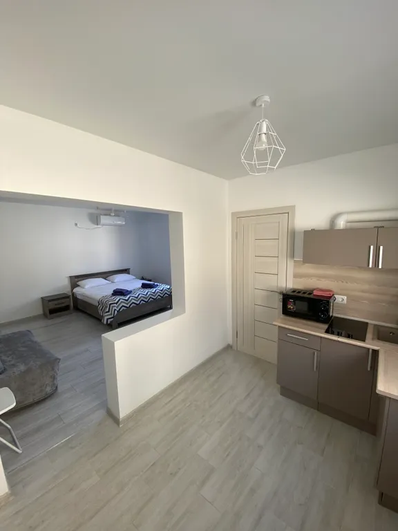 Квартира Квартира Уютная студия в Анапе с собственной территорией — Анапа