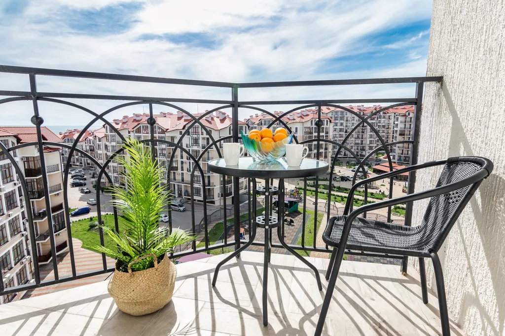 Квартира Уютная светлая квартира с видом на море — Геленджик