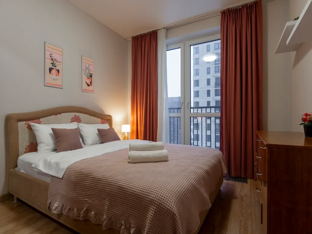 Квартира Просторные апартаменты видом на Москва-реку и Москва Сити — Москва