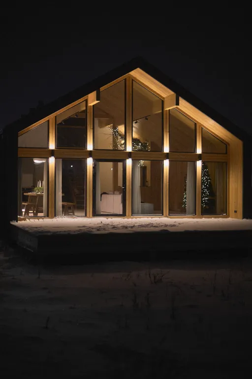 Эстетичный барнхаус