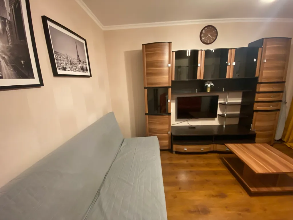 Красивая квартира с большим TV и Алисой