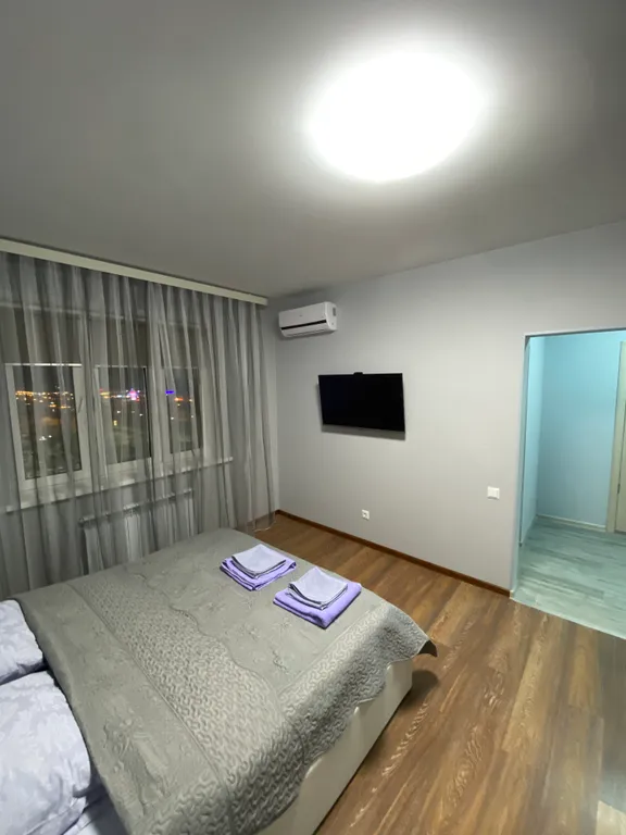 Светлая однушка на высоте с потрясающим видом