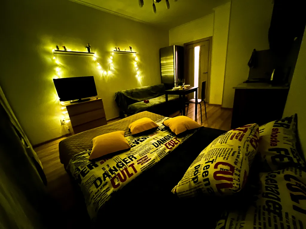 Безумно уютная квартира в огоньках