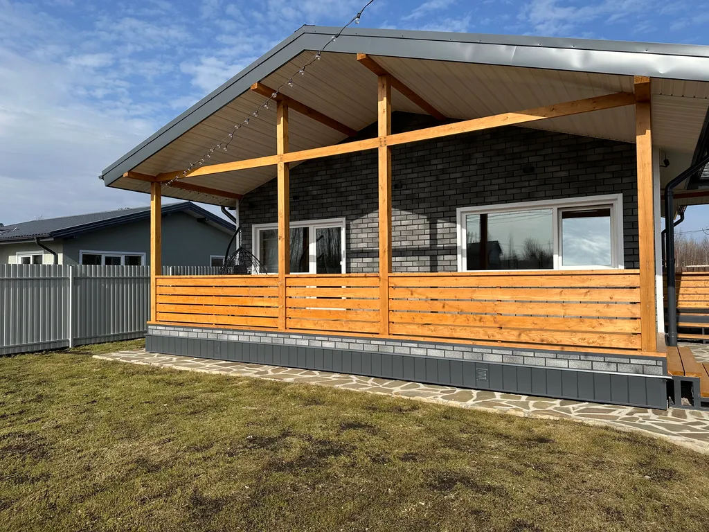 Уютный коттедж с баней недалеко от Ладожского озера