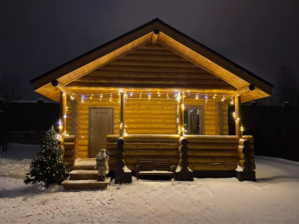 Уютный дом из сруба