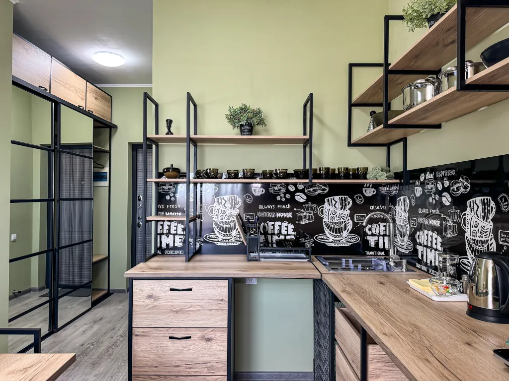 Уютная однокомнатная квартира в тихом живописном месте