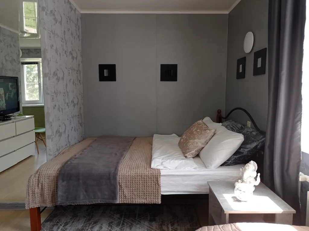 Уютная светлая студия рядом с парком и видом на Likerka Loft