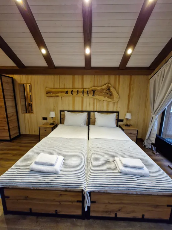 Квартира Квартира Уютная студия с балконом — Архыз