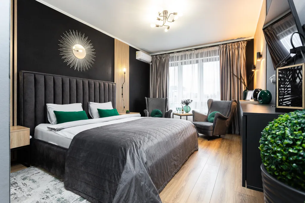 Квартира Апартаменты класс комфорт с видом на реку в центре Рыбной деревни — Калининград