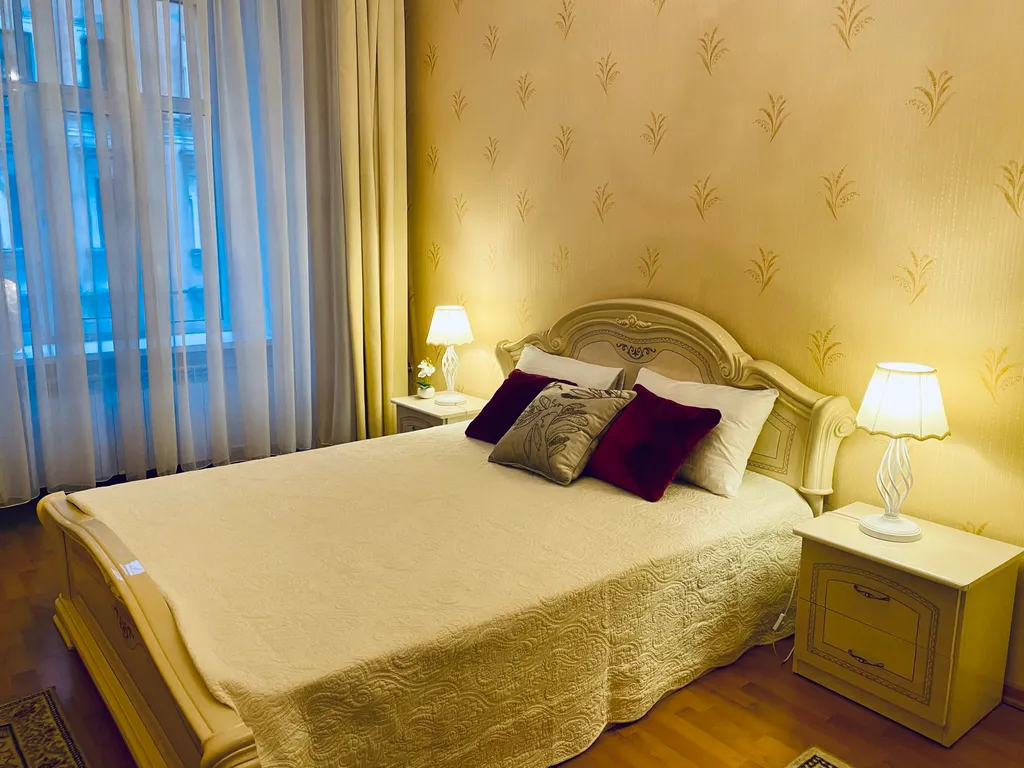 Квартира Уютная 3-к. квартира в сердце Петербурга (95,5 м², 3 кровати) — Санкт-Петербург
