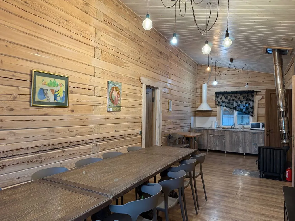 Шале Муха дом с верандой