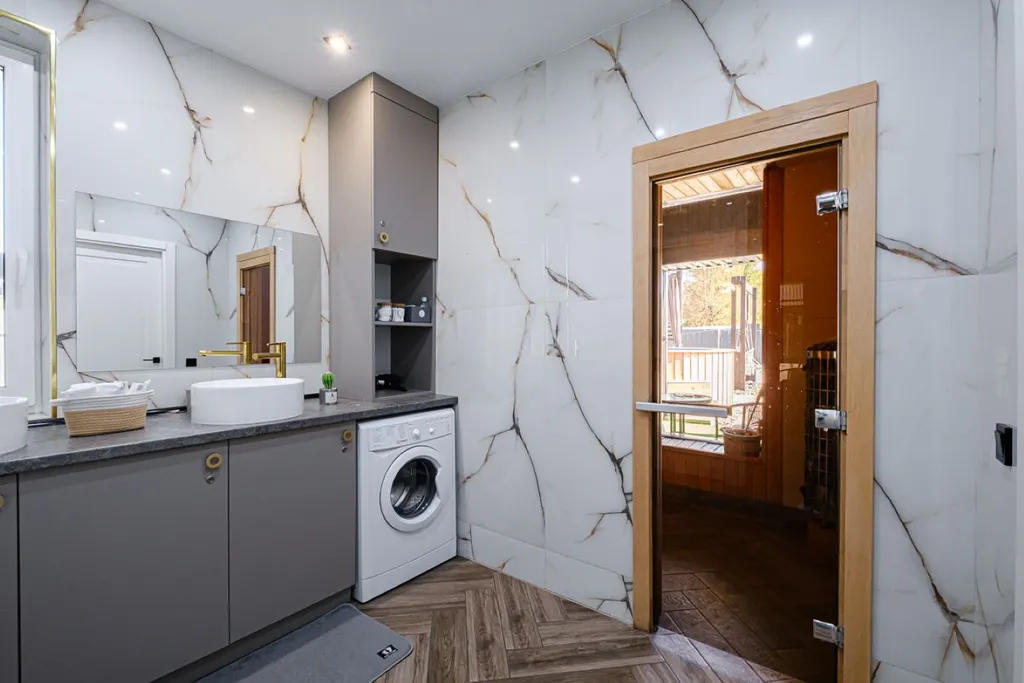 Yeti home дом с горячим бассейном на улице