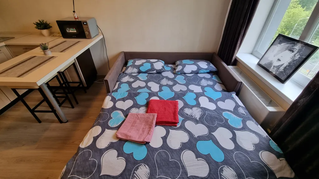 Квартира Квартира Студия рядом с метро — Москва