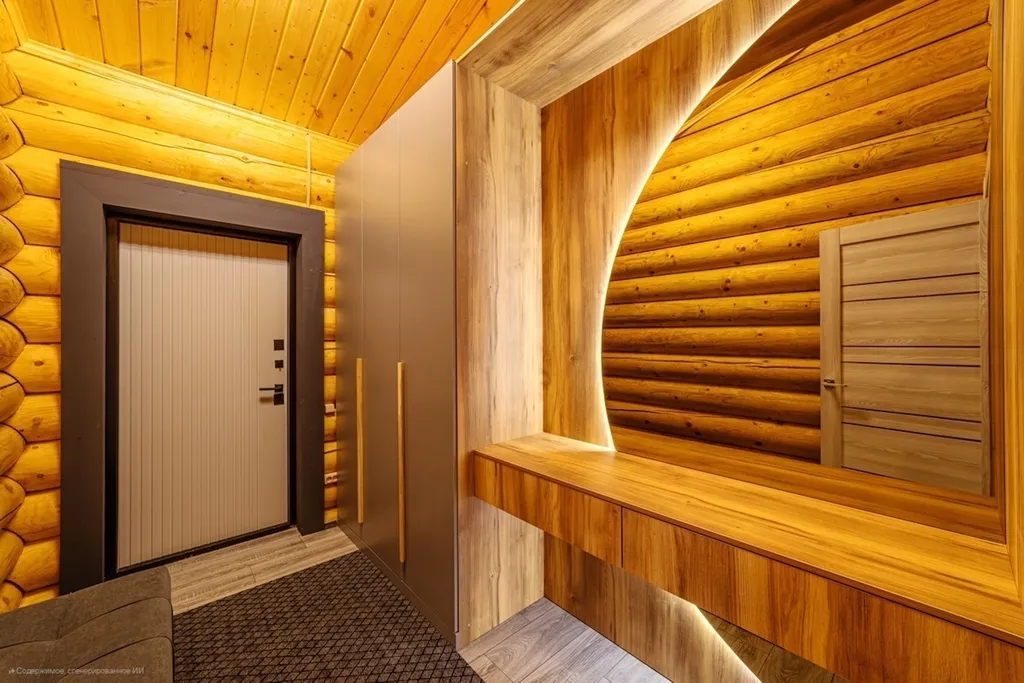 Уютный дом на берегу большого озера