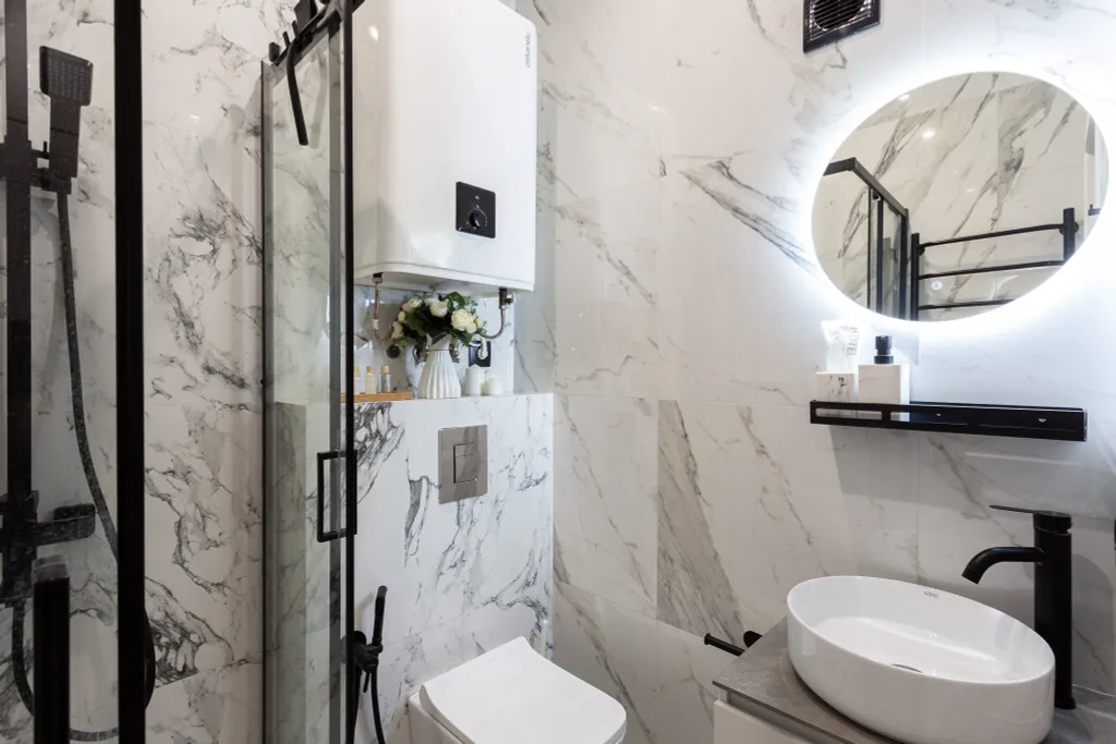 Стильная студия Кватро 152 с террасой и кофемашиной