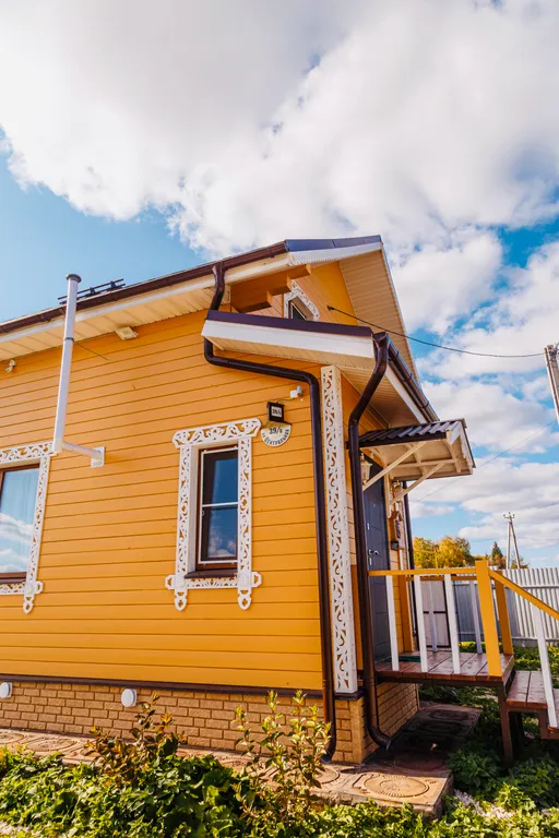 Дом-дача «у Мишутки» карамельный